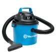 Vacmaster 2.5 Gallon 2 Peak HP Wall Mountable Wet Dry Vacuum Online Hot Sale