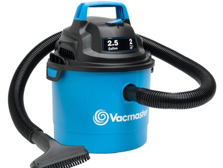 Vacmaster 2.5 Gallon 2 Peak HP Wall Mountable Wet Dry Vacuum Online Hot Sale