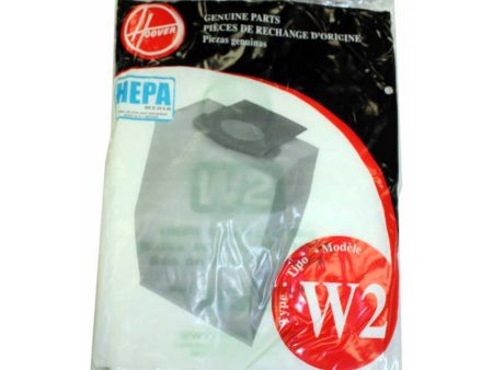 Hoover Type W2 HEPA Bags (2-Pack) [401080W2] Online now