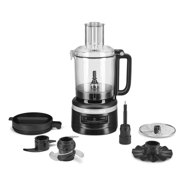 KitchenAid 9 Cup Food Processor, Black Matte Hot on Sale