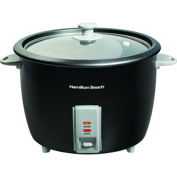 Hamilton Beach 30 Cup Capacity (Cooked) Rice Cooker, Black For Discount