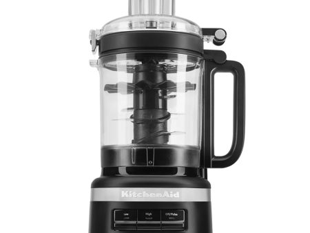 KitchenAid 9 Cup Food Processor, Black Matte Hot on Sale