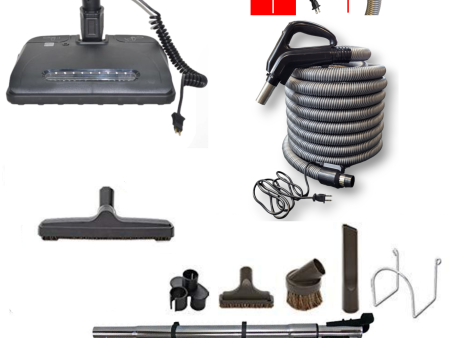 Supervacuums Central Vacuum Attachment Kit with EL6 Powerhead For Discount