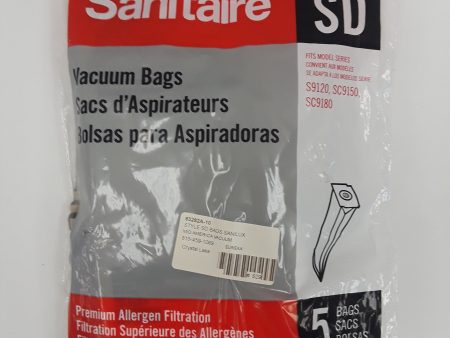 Sanitaire Style SD Vacuum Bags (5-Pack) [63262B10] Supply