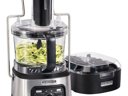 Hamilton Beach Professional Spiralizing Stack & Snap Food Processor Supply