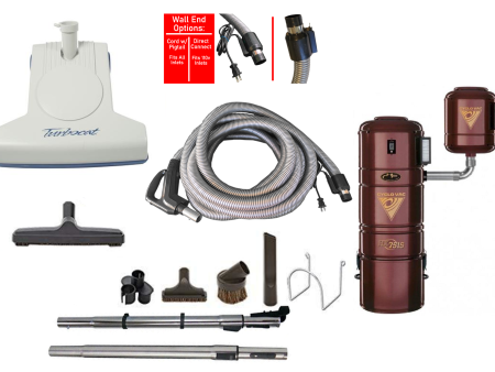 Cyclovac H7525 Complete Central Vacuum Package with Turbocat Head Hot on Sale