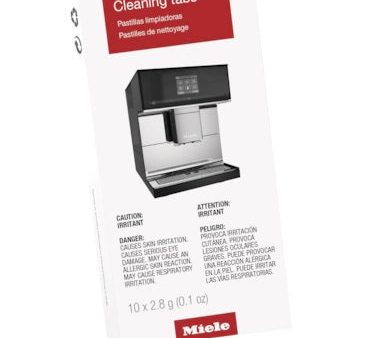 Miele Coffee Machine Cleaning Tabs (10-Pack) [11201250] Online Hot Sale