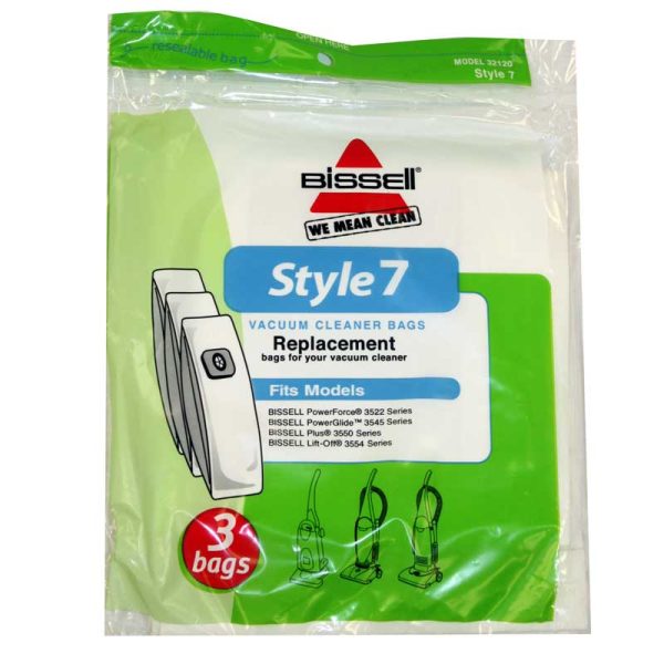 Bissell Style 7 Vacuum Bags (3-Pack) [32120] Online Sale